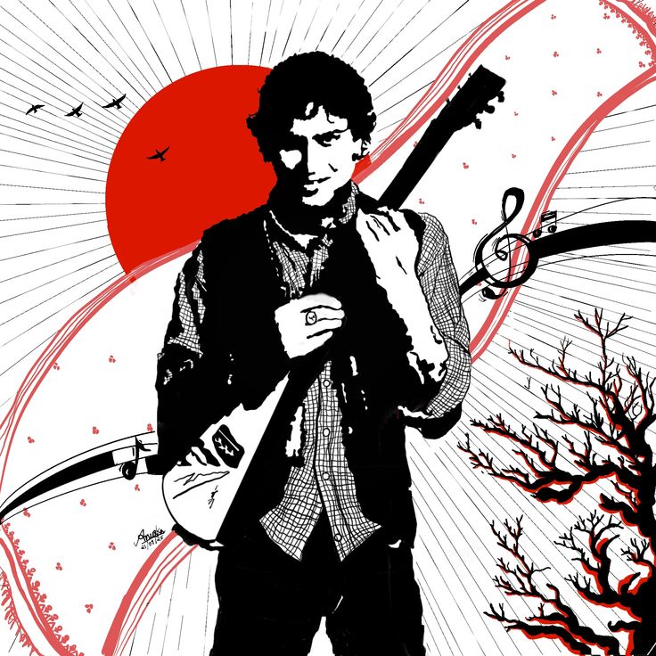 Zubeen Garg "Rising Melody" Art T-Shirt – The Soul of Assam