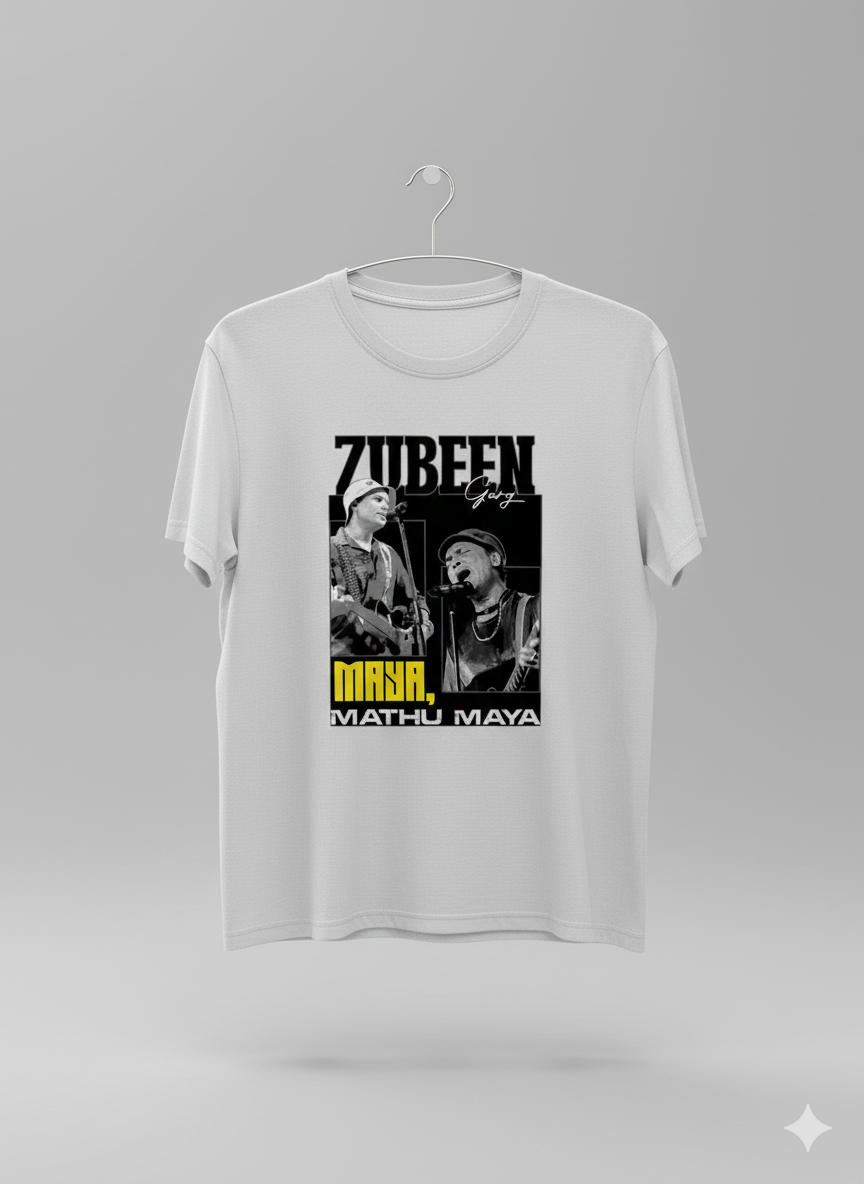 Zubeen Garg "Maya Mathu Maya" Classic Concert T-Shirt