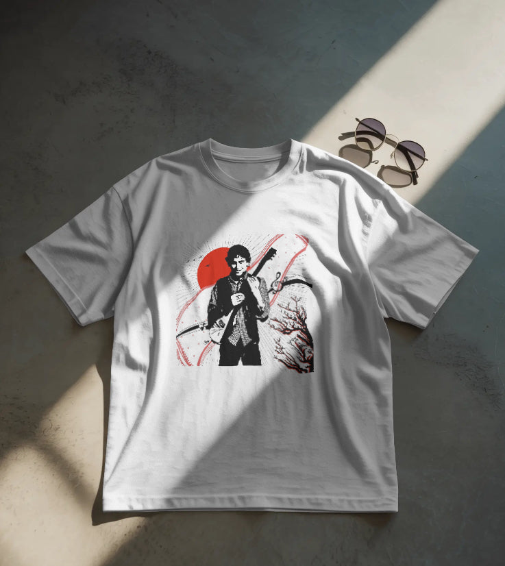 Zubeen Garg "Rising Melody" Art T-Shirt – The Soul of Assam