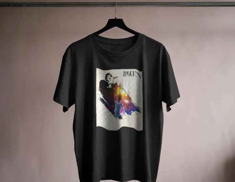 Zubeen Garg "Eternal Voice" Artistic T-Shirt – Concert Series Edition | 100% Cotton Black & White