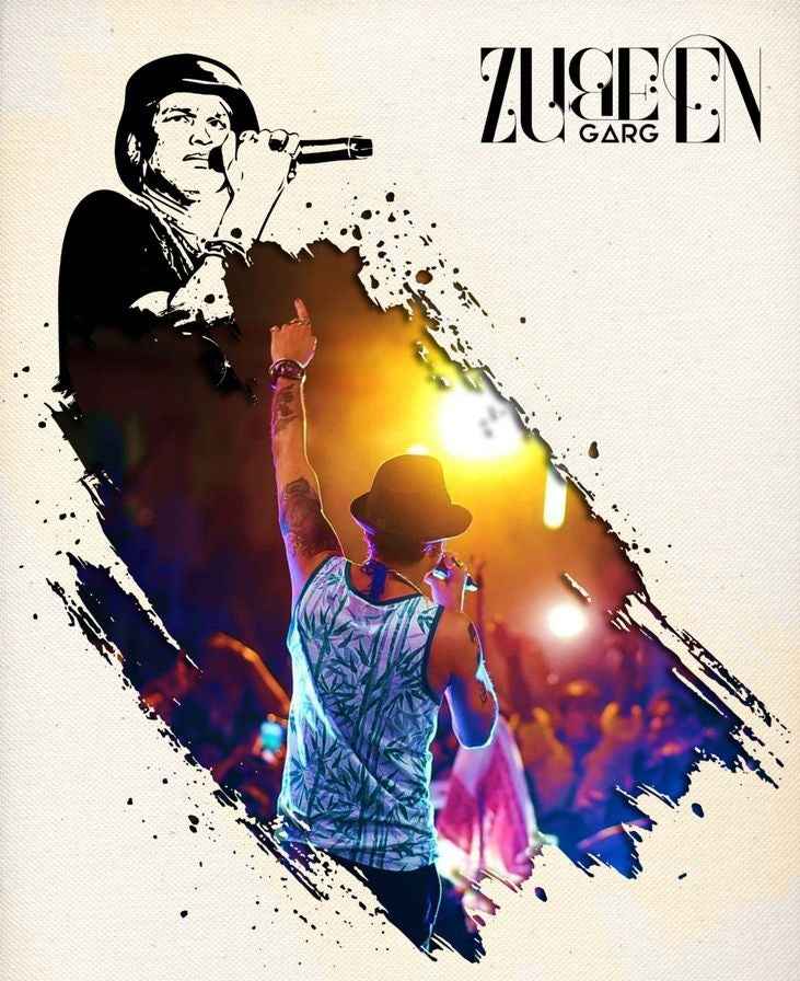 Zubeen Garg "Eternal Voice" Artistic T-Shirt – Concert Series Edition | 100% Cotton Black & White