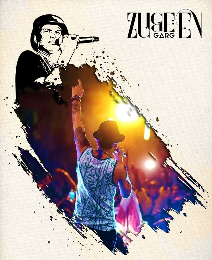 Zubeen Garg "Eternal Voice" Artistic T-Shirt – Concert Series Edition