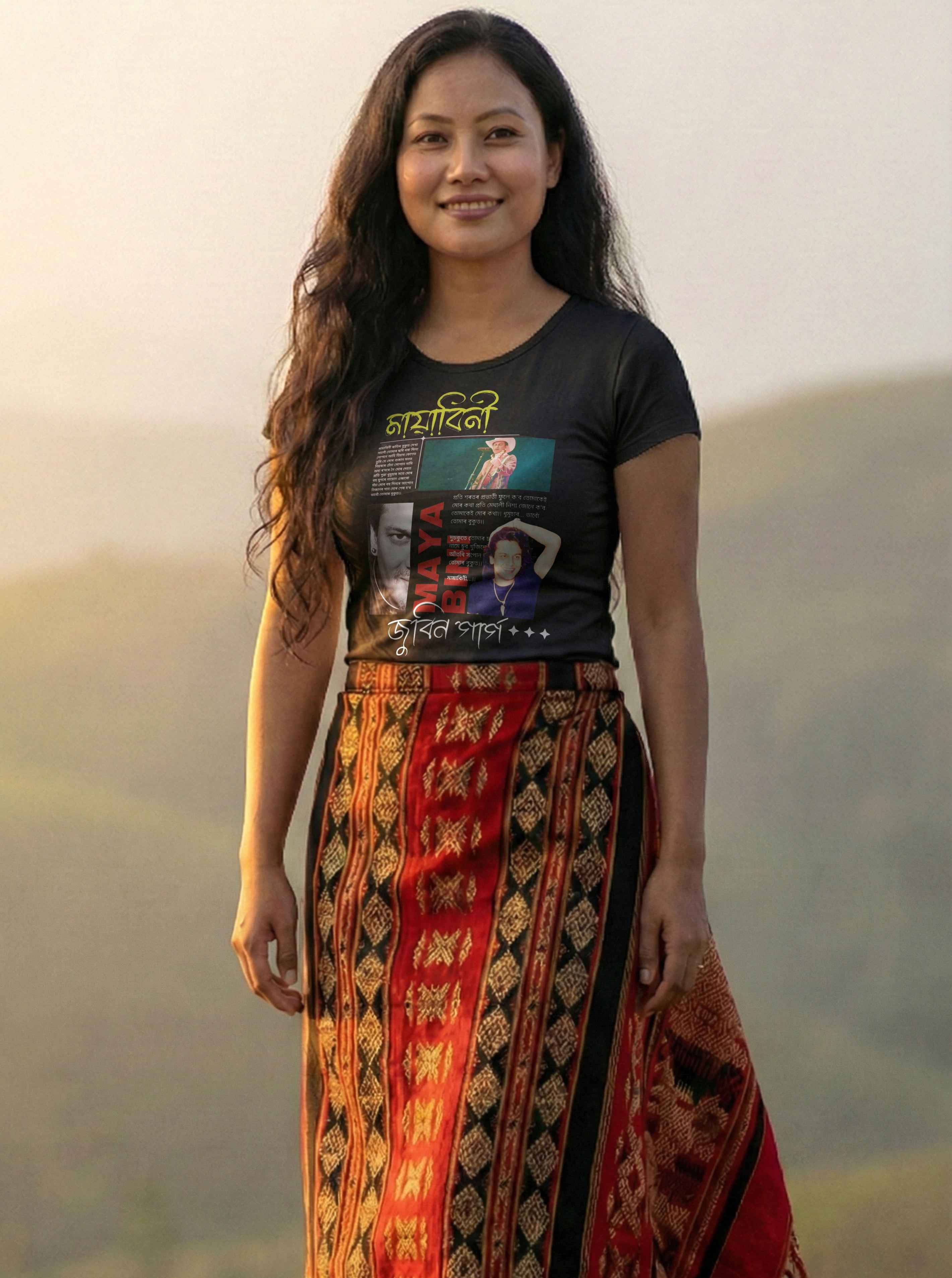 Mayabini Legacy | Zubeen Garg Tribute T-Shirt | Premium Cotton