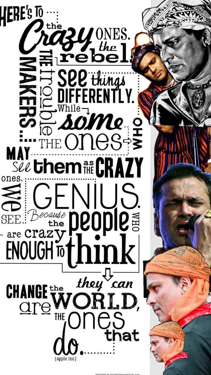 Zubeen Garg "Crazy Ones" Tribute T-Shirt – The Rebel Genius | 100% Cotton Black & White