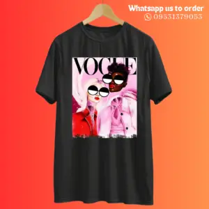 Vogue Vibes: Fashionista Diva Tee
